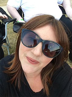 Photograph of distance learning student Sarah Weston