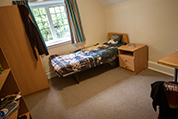 view of a single bedroom