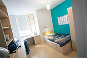 view of single bedroom